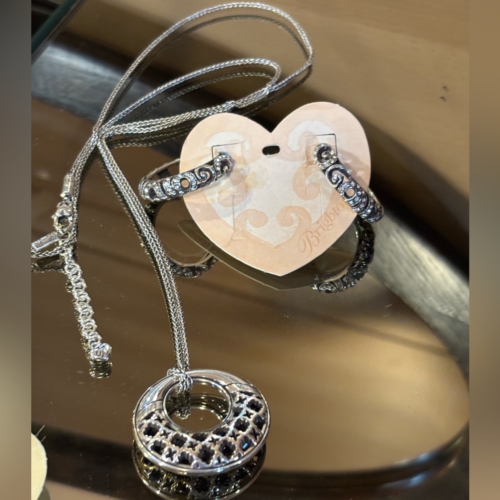 Brighton necklace & earrings set